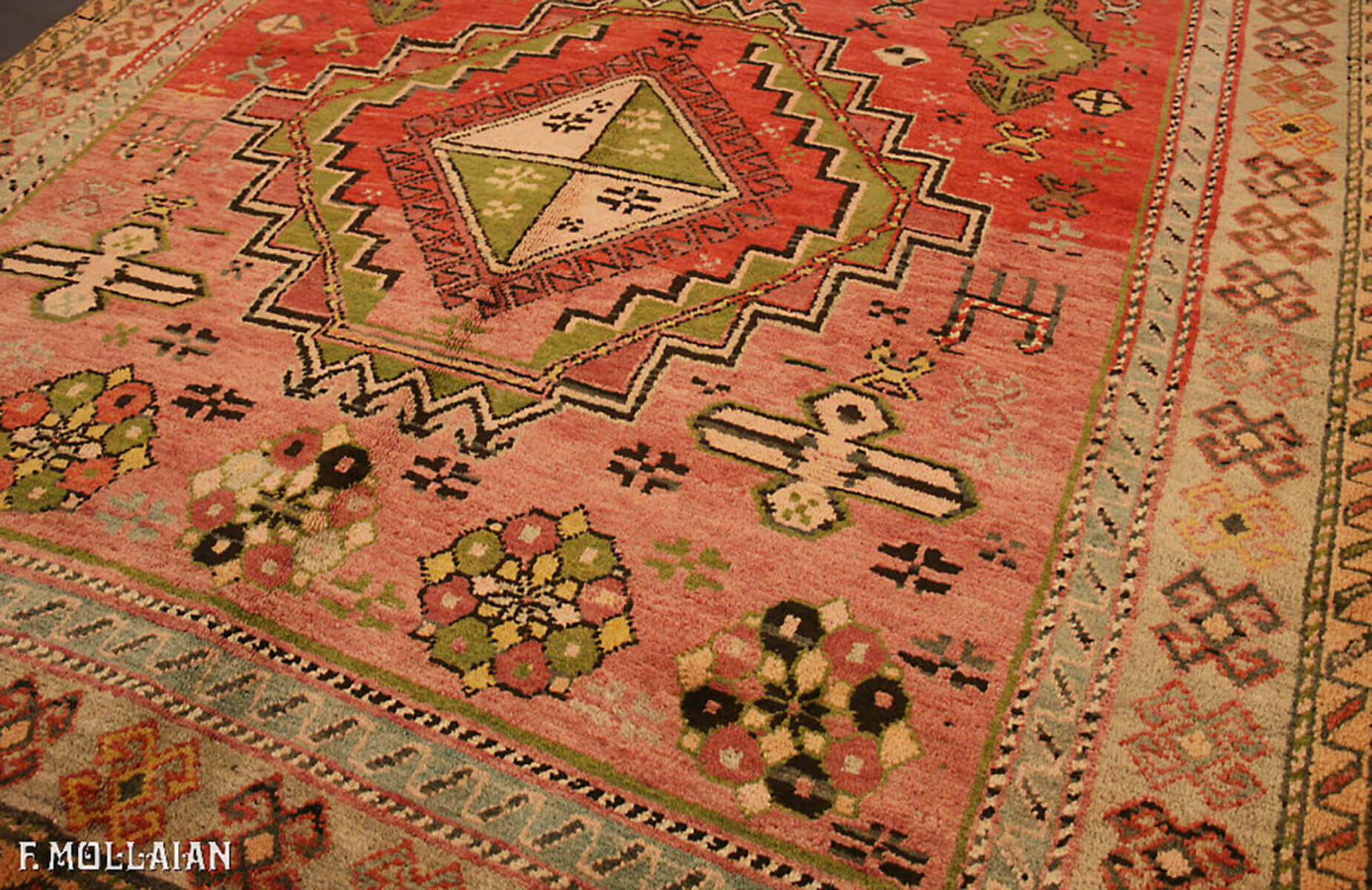 Old Caucasian Karabakh (Qarabag) Carpet n°:63854676